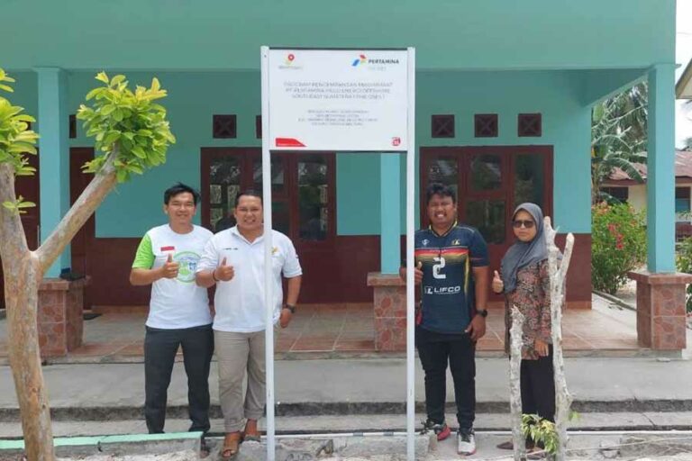 PHE OSES Perbaiki Infrastruktur SDN 8 Simpang Pesak untuk Dukung Pendidikan Berkualitas