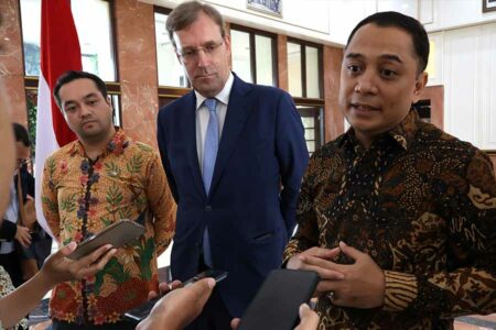Wali Kota Eri Cahyadi Bahas Kerjasama dengan Belanda terkait Saluran Air dan Pariwisata Heritage