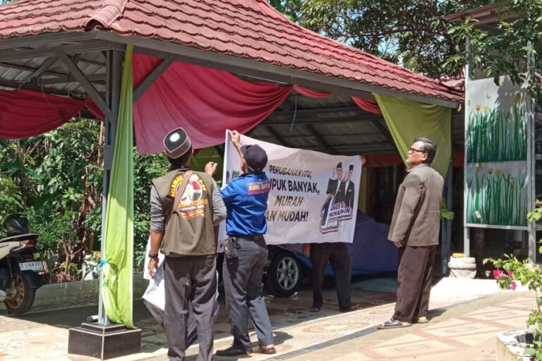 Relawan Posko TPS Gerakan Rakyat Sumedang Targetkan 75 Persen Suara untuk AMIN