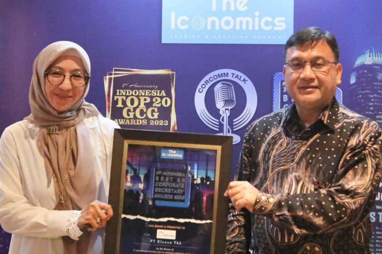 Elnusa Raih Best Corporate Secretary Awards 2023 Gelaran The Iconomics