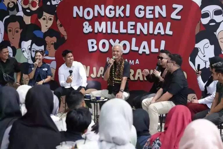 Ganjar Pranowo Tanggapi Antusiasme Anak Muda terhadap Program Internet Gratis
