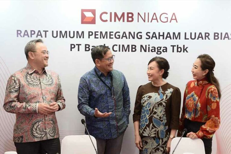 RUPSLB CIMB Niaga Setujui Penambahan Modal Tanpa Hak Memesan Efek Terlebih Dahulu