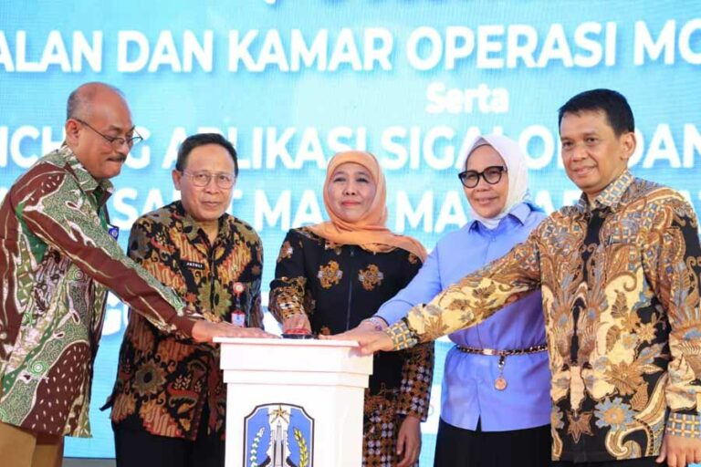 Gubernur Khofifah Resmikan Gedung Rawat Jalan dan Kamar Operasi MOT RS Mata Jatim