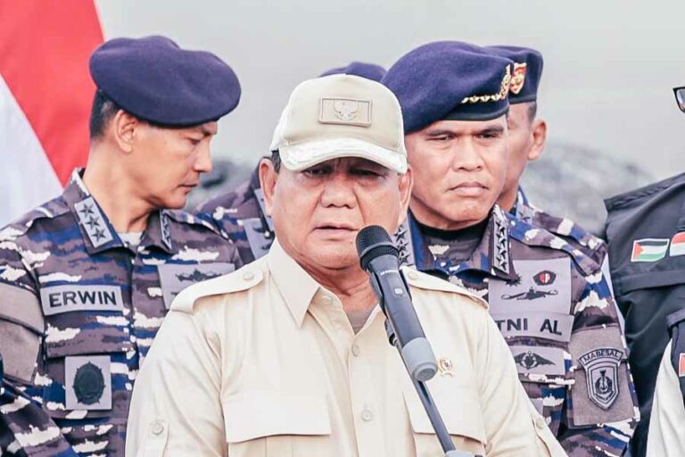 Prabowo Subianto: Indonesia Selalu Mendukung Perjuangan Rakyat Palestina Menteri Pertahanan Prabowo Subianto