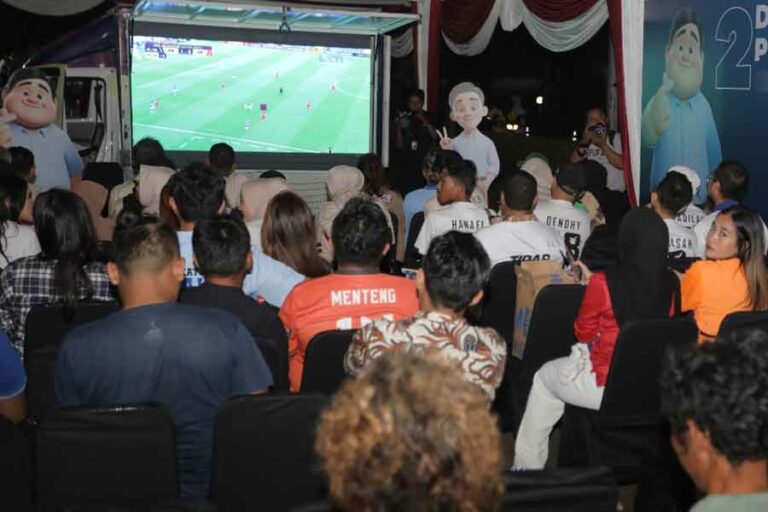 Gelar Nobar Piala Asia, TKN: Prabowo-Gibran Ingin Majukan Sepak Bola hingga Kancah Dunia