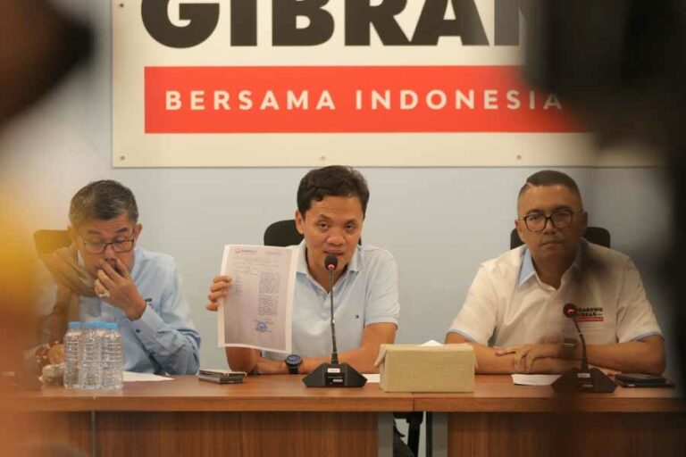 TKN Bantah Pelanggaran, Sebut Surat Bawaslu Jakpus Hanya Rekomendasi