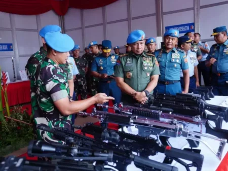 Panglima TNI Tinjau Kesiapan Pasukan Pengamanan Presiden di Mako Paspampres