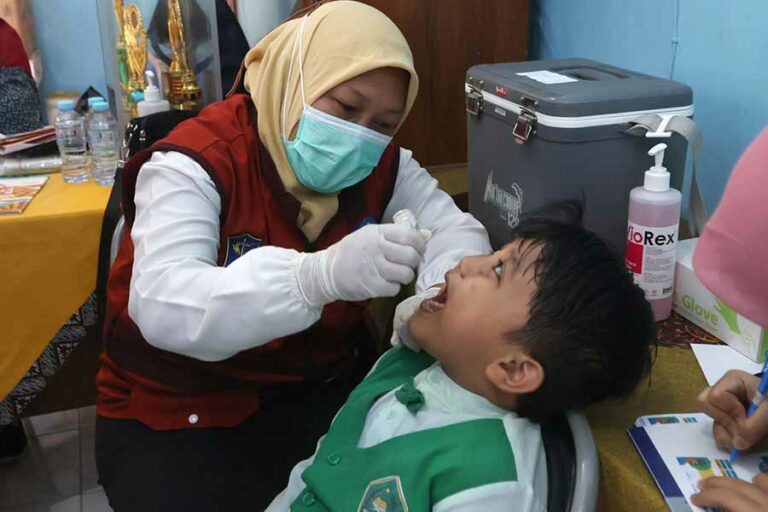 Sub PIN Polio Putaran Kedua di Surabaya Targetkan 100 Ribu Imunisasi per Hari