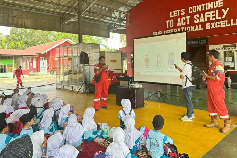 PEP Rantau Field Sambut Kunjungan Outing Class HSSE dari 4 TK di Aceh Tamiang