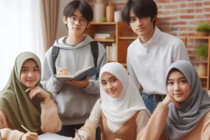 Kompetisi Berbicara Bahasa Korea untuk Siswa SMA dan Sederajat di Jawa Timur, Gabung Yuk! Ilustrasi kelompok belajar bahasa asing