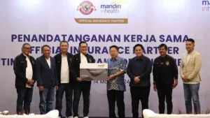 PSSI dan Mandiri Inhealth Jalin Kemitraan Official Insurance Partner