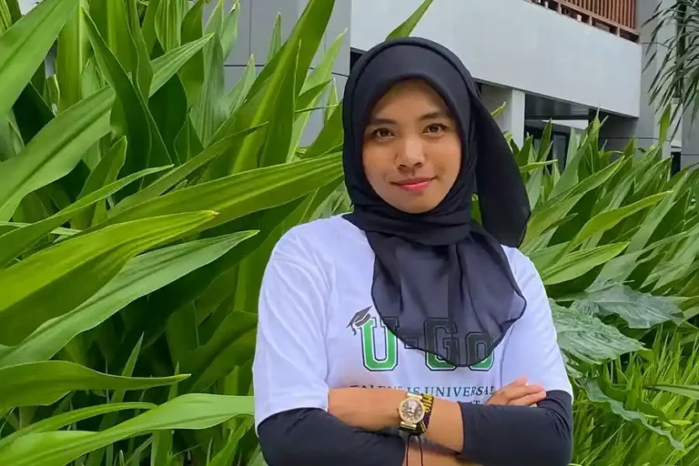 Bintang Muslimah Raih U-Go Scholarship 2024 untuk Membantu Perempuan Muda Bintang Muslimah, mahasiswa Kedokteran Hewan FIKKIA Angkatan 2022