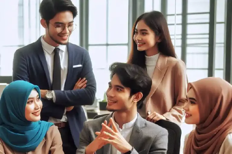 Cintai Seninmu, Kembali Semangat Bekerja Setelah Menikmati Mudik Lebaran Ilustrasi profesional muda di dunia kerja