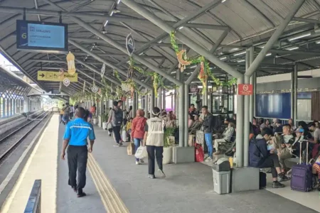 Mudik Lebaran 2024, Lebih Dari 157 Ribu Penumpang Gunakan KA Daop 8 Surabaya