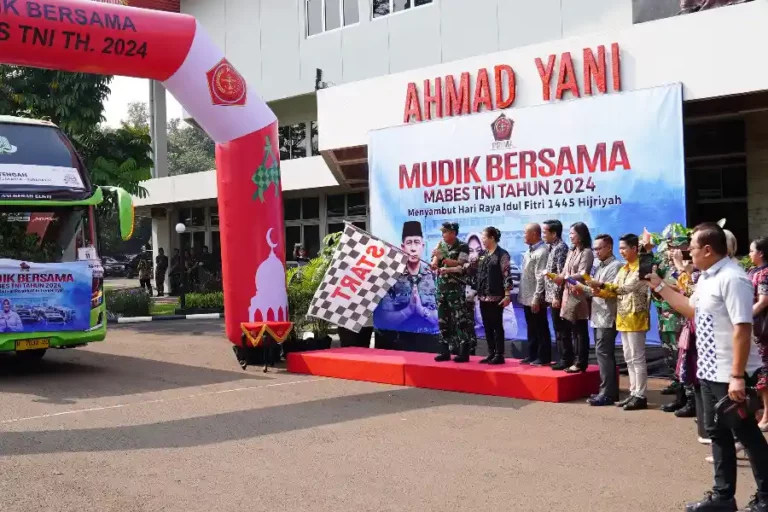 Pelepasan Mudik Bersama Mabes TNI Tahun 2024, Panglima TNI Sampaikan Pesan Penting