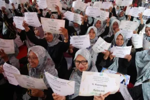 UMKM Jahit Benang Emas Surabaya Kumpulkan Rp65 juta untuk THR Lebaran Melalui Program Tahara