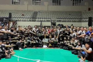 Kontingen IPSI UNAIR Sabet Juara Umum Kejuaraan Pencak Silat Jakarta National Championship 2