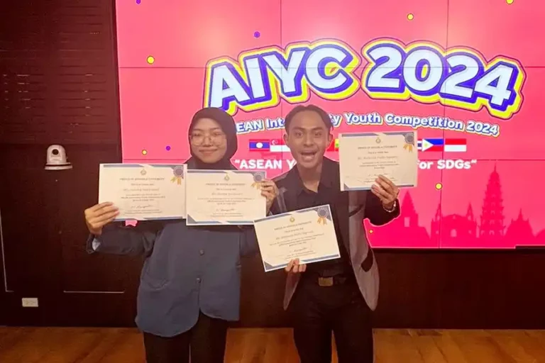 Mahasiswa Unair Raih Dua Gelar Internasional dalam AIYC Thailand
