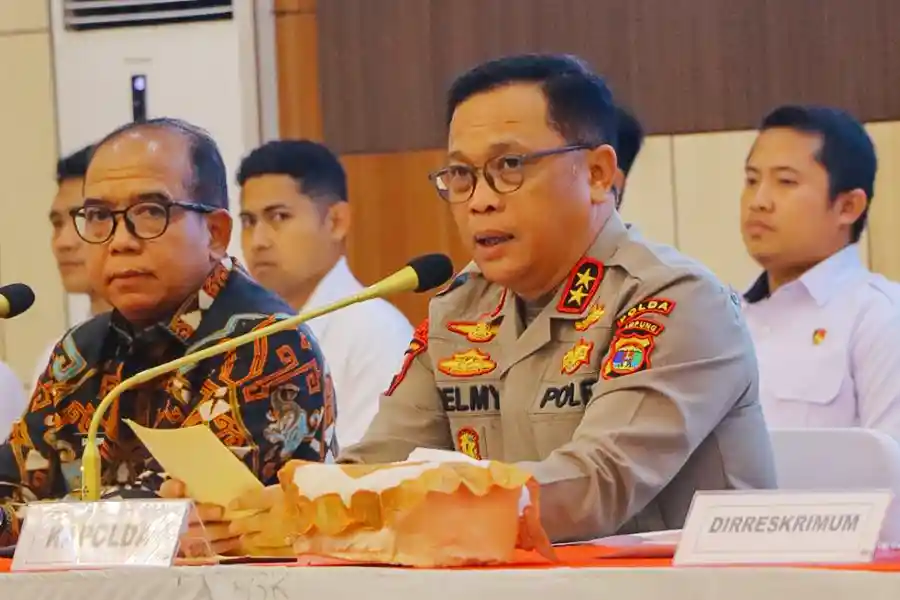 Kapolda Lampung Irjen Pol Helmy Santika