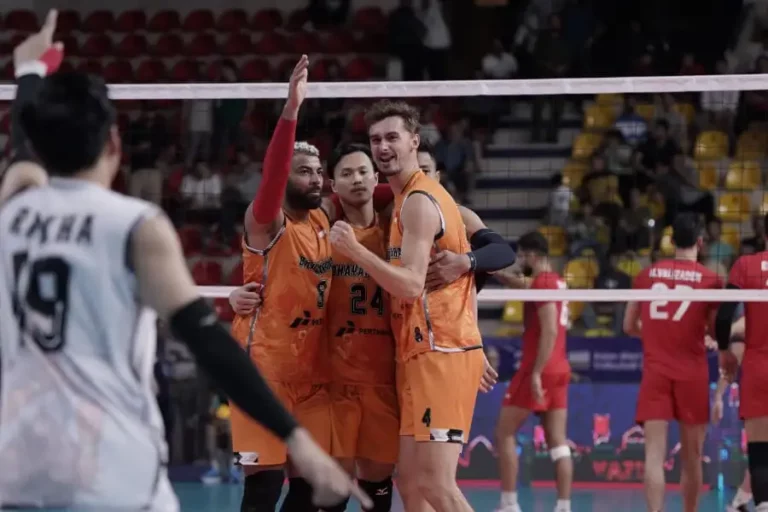 Tim Voli Bhayangkara Presisi Raih Juara 3 di AVC Men’s Club Championship 2024 Iran