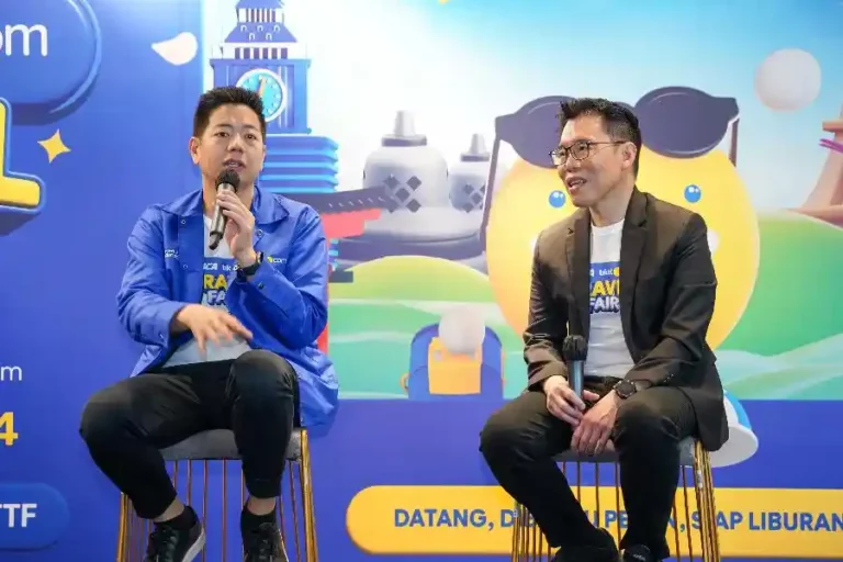 BCA tiket.com Travel Fair 2024, Diskon Spesial untuk Liburan Impian Anda Gaery Undarsa, Co-Founder & Chief Marketing Officer tiket.com bersama Dody Santosa Iswan, Senior Vice President BCA