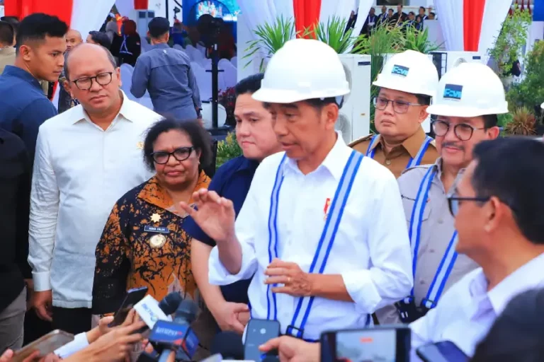 Presiden Resmikan Smelter Freeport di Gresik, Optimis Ciptakan Multiplier Effect Positif