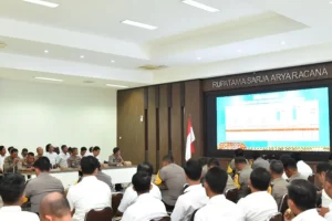 Polres Gresik Gelar Operasi Tumpas Narkoba Semeru 2024 di 5 Kecamatan