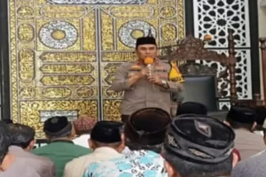 Cooling System Pilkada 2024, Polres Mojokerto Kota Adakan Jum’at Kamtibmas di Masjid Al Mubarok