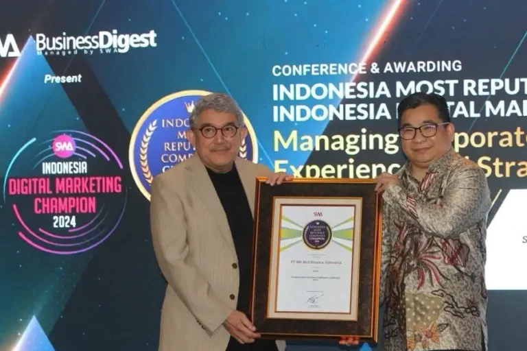 BRI Finance Raih Penghargaan Indonesia Most Reputable Companies Champions 2024
