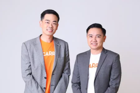 Carro Raih Investasi Strategis dari Woori, Cetak Pertumbuhan EBITDA 11 Kali Lipat di Tahun Fiskal 2024 Aaron Tan, Co founder & CEO of Carro dan Ernest Chew, Chief Financial Officer of Carro
