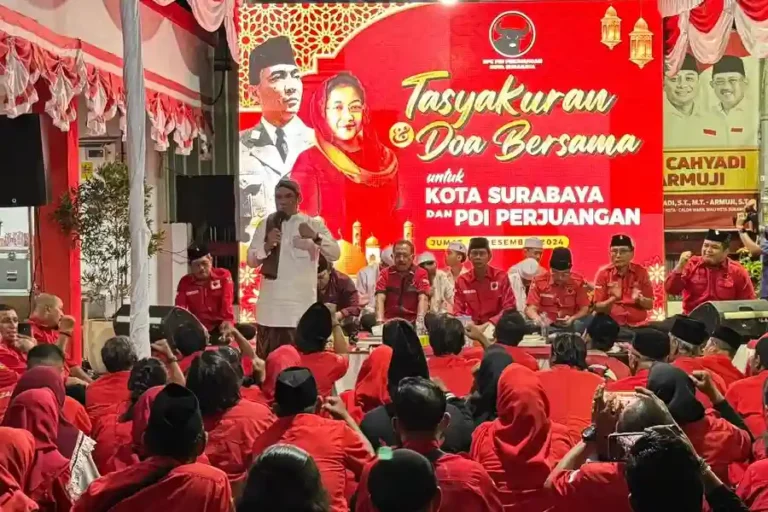 Polemik Tasyakuran PDIP Surabaya, Armuji Pertanyakan Diskriminasi Undangan Tasyakuran kemenangan pasangan Eri Cahyadi dan Armuji dalam Pemilihan Wali Kota dan Wakil Wali Kota Surabaya 2024