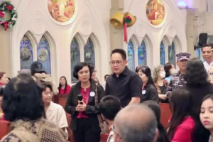 Pj. Gubernur Jatim Bersama Kapolda dan Pangkoarmada II Tinjau Dua Gereja di Surabaya