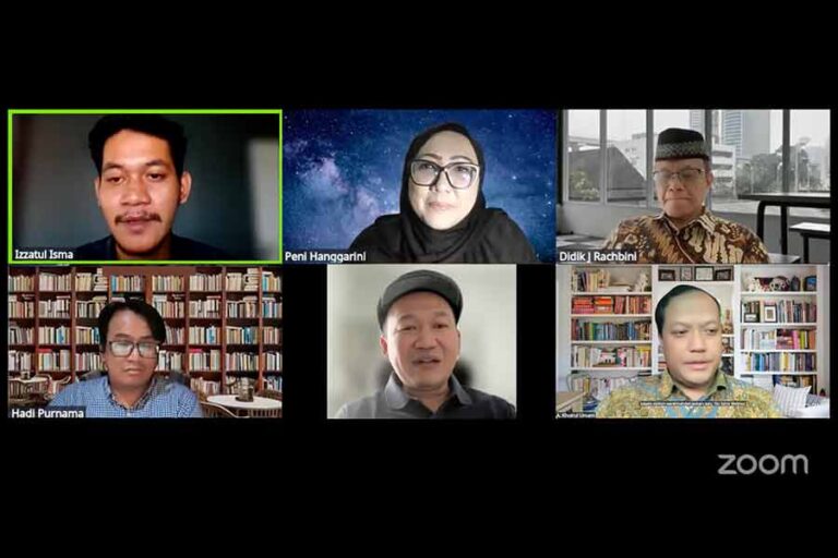 Diskusi Universitas Paramadina dan LP3ES: RUU TNI Ancam Demokrasi dan Reformasi Tangkapan layar diskusi Universitas Paramadina bersama LP3ES tentang Militerisasi di Pemerintahan Prabowo-Gibran