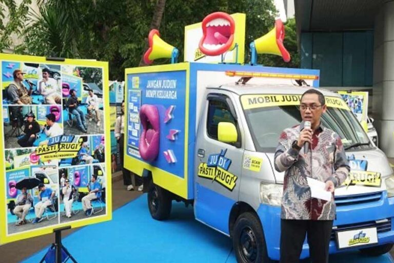 Komdigi Luncurkan Kampanye Keliling di 30 Kota, Perangi Bahaya Judi Online Kementerian Komdigi luncurkan mobil edukasi kampanye #JudiPastiRugi di 30 kota