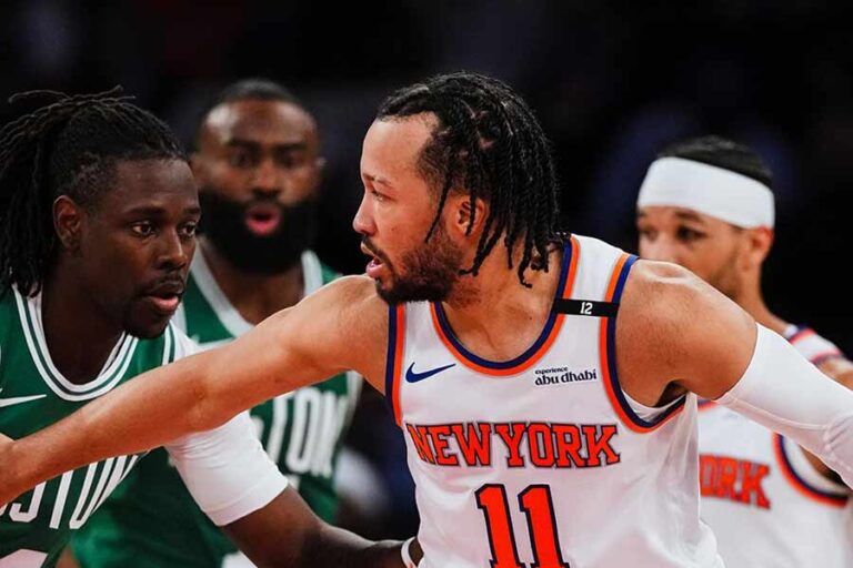 Knicks Singkirkan Juara Bertahan Celtics, Melaju ke Final Wilayah Timur Lawan Pacers Jalen Brunson, New York Knicks (foto: Dok NBA)