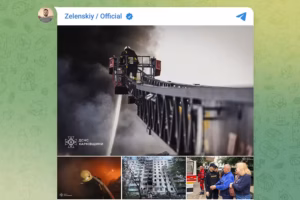 Serangan Drone dan Rudal Rusia Tewaskan 4 Warga Sipil, Zelensky Desak Sanksi Baru Presiden Ukraina Volodymyr Zelenskyy membagikan kondisi pascaserangan Rusia di negaranya