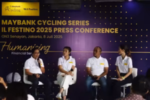 Maybank Cycling Series Il Festino 2025 Siap Digelar di Yogyakarta: Dorong Gaya Hidup Sehat dan Keberlanjutan Suasana press conference Maybank Cycling Series Il Festino 2025