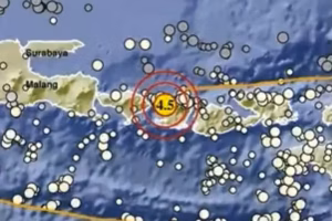 Gempa Magnitudo 4,5 Guncang Lombok Utara, Tidak Berpotensi Tsunami Gempa magnitudo 4,5 guncang Lombok Utara, Selasa (15/7).