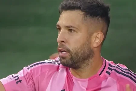 Inter Miami Comeback Taklukkan New York Red Bulls 5-1, Siap-siap Lawan FC Cincinnati Lagi! Jordi Alba membuka kemenangan Inter Miami 5-1 lawan New York Red Bulls
