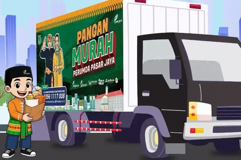 Perumda Pasar Jaya Gelar Pangan Murah Hingga 19 September, Terintegrasi dengan Program KJP Plus Perumda Pasar Jaya hadirkan program Pangan Murah 15–19 September 2025 di Jakarta, terhubung dengan KJP Plus untuk sembako bersubsidi.