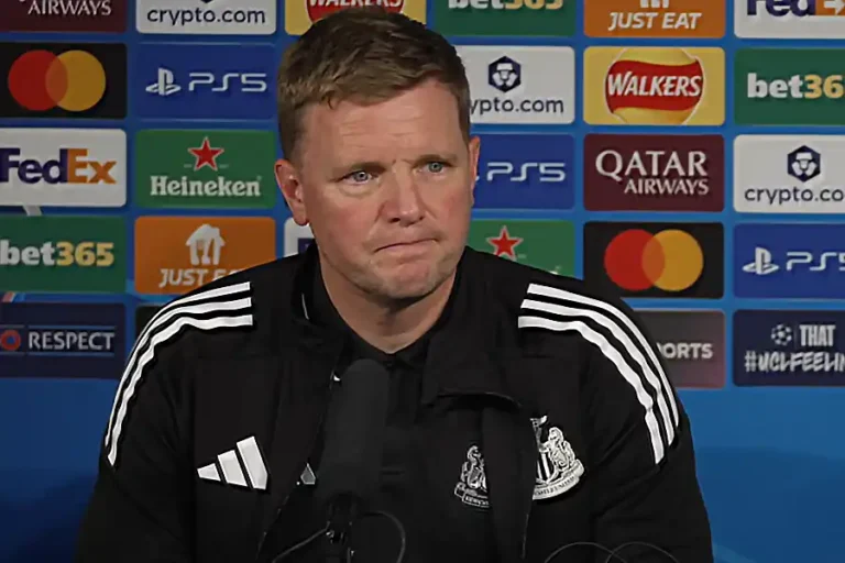 Liga Champions: Newcastle United vs Barcelona, Eddie Howe Siap Hadapi Tantangan Besar Eddie Howe