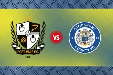 Port Vale vs Stockport County: Misi Bertahan Tuan Rumah Hadapi Ancaman Tim Papan Atas Liga Satu Inggris Liga Satu Inggris: Port Vale FC vs Stockport County FC