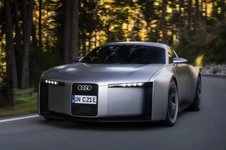 Audi Concept C: Mobil Sport Masa Depan dengan Desain Visioner dan Teknologi Canggih Audi Concept C hadir sebagai mobil sport listrik masa depan dengan desain futuristik dan teknologi intuitif yang mewujudkan empat prinsip baru Audi.