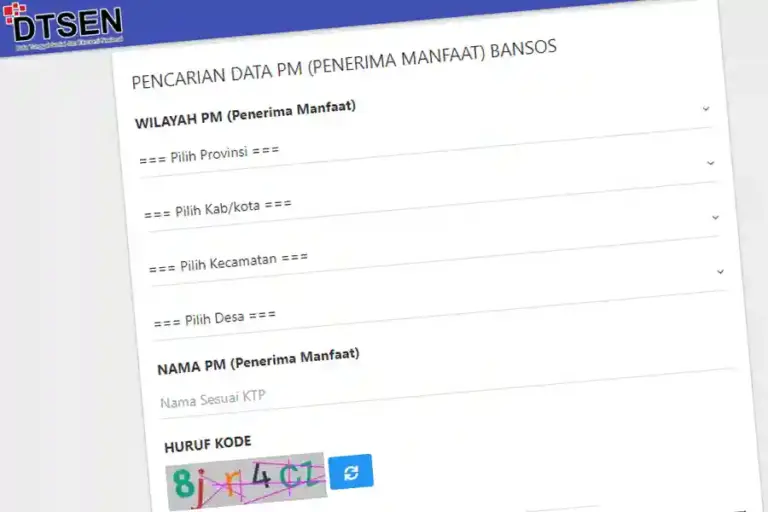 Cek Bansos PKH dan BPNT November 2025: Jadwal Pencairan, Cara Cek Online, dan Besaran Dana Tampilan halaman depan web cekbansos.kemensos.go.id