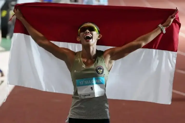 Emilia Nova Persembahkan Emas dan Rekor Nasional di SEA Games 2025, Atletik Indonesia Tampil Gemilang Emilia Nova (foto: Dok Kemenpora)