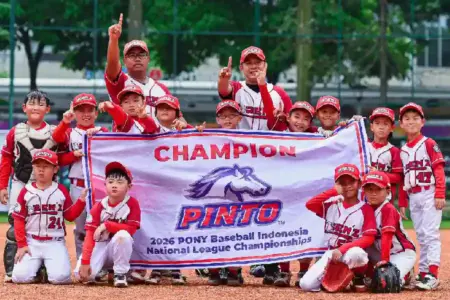 Lorenz Sapu Tiga Gelar PONY 2026, Amankan Tiket Asia Pasifik dan Amerika Serikat Lorenz Tangerang Selatan sapu tiga gelar PONY 2026 dan lolos ke Asia Pasifik serta AS. Simak daftar pemain dan target berikutnya.