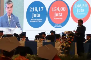 Menaker Yassierli di Wisuda Paramadina: Lulusan Harus Punya Strategi Triple Readiness Hadapi Disrupsi Global Menaker Yassierli tekankan triple readiness bagi lulusan di Wisuda Paramadina ke-44 untuk hadapi AI, digitalisasi, dan ekonomi hijau.