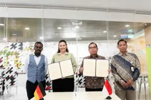 Goethe-Institut dan Perpusnas RI Resmi Jalin Kerja Sama, Perkuat Pertukaran Budaya Indonesia-Jerman Goethe-Institut dan Perpusnas RI resmi bekerja sama memperkuat layanan perpustakaan, literasi, dan pertukaran budaya Indonesia-Jerman.