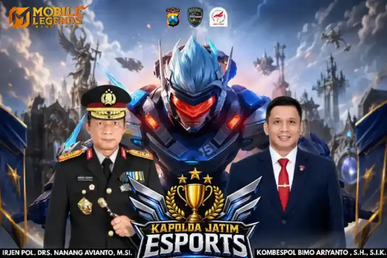 Sambut Hari Bhayangkara ke-80, Polda Jatim Gelar Turnamen Esport Gratis untuk Masyarakat Turnamen Esport Piala Kapolda Jatim 2026