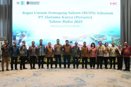 Laba Bersih Hutama Karya Naik 11,6 Persen pada 2025, Struktur Keuangan Makin Solid Hutama Karya mencatat pertumbuhan laba bersih 11,6 persen pada 2025 didukung efisiensi operasional dan transisi ruas JTTS ke fase operasi.